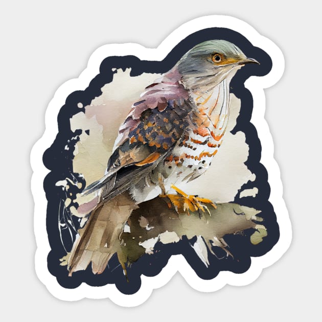 Cuckoo Bird On A Tree 4.0 Sticker by CreativeDesignsx